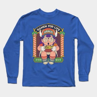 Arale ramen for life Long Sleeve T-Shirt